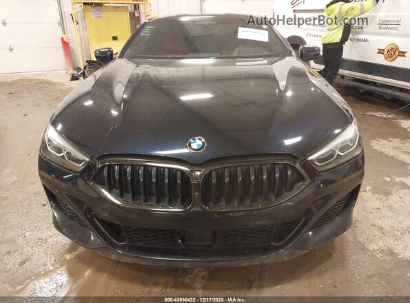 WBABC4C09NCH29316 2022 BMW M8 Blue Instrument cluster view