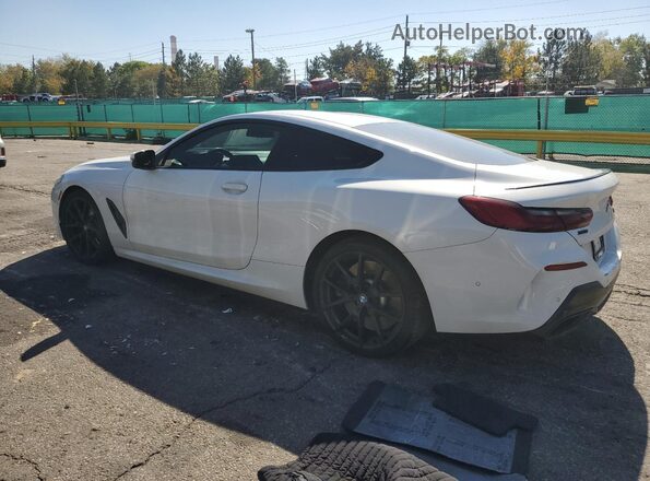 WBABC4C53KBU96320 2019 BMW M8 White უკანა მარცხენა