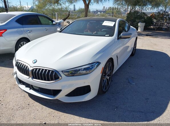 WBABC4C54KBJ35856 2019 BMW M8 White Вид спереду