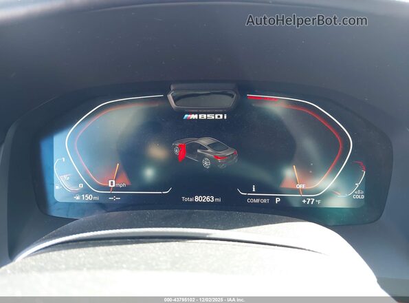 WBABC4C54KBJ35856 2019 BMW M8 White 