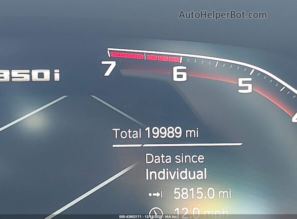 WBABC4C5XKBU96217 2019 BMW M8 Черный 
