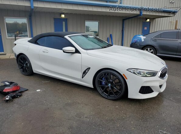 WBADZ2C08NCH95190 2022 BMW 8 SERIES White Delantero derecho
