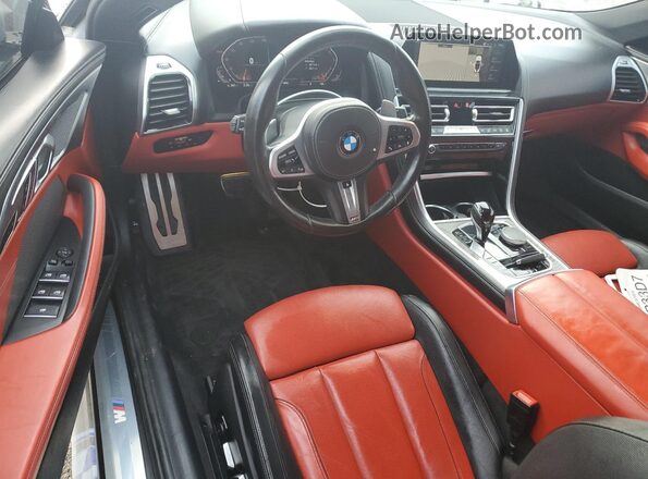 WBADZ2C08NCH95190 2022 BMW 8 SERIES White Vista del salpicadero