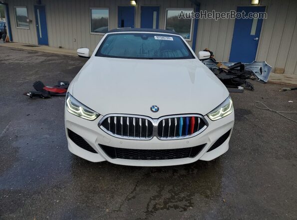 WBADZ2C08NCH95190 2022 BMW 8 SERIES White Vista frontal