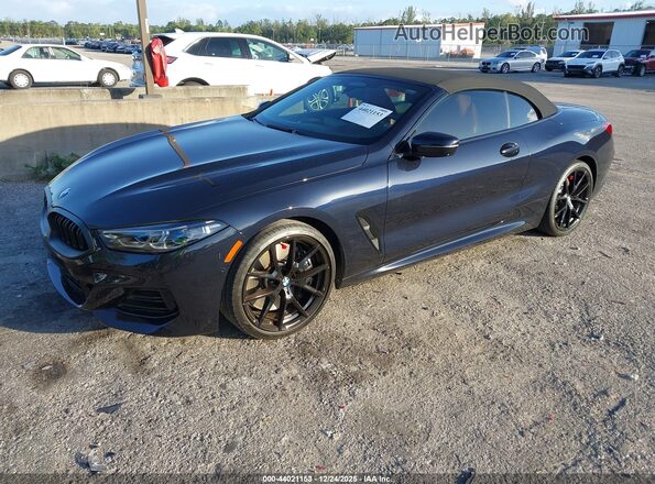 WBADZ2C0XRCR24808 2024 BMW 8 SERIES Black Передня ліва чверть