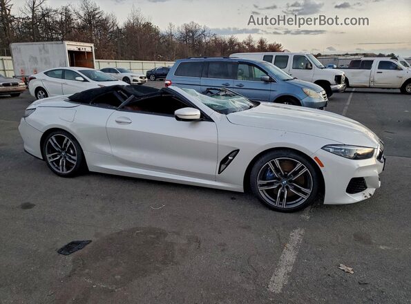 WBADZ4C06LBP67982 2020 BMW 8 SERIES White Передня права чверть