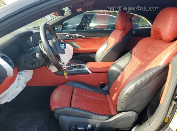 WBAFY4C58KBX29451 2019 BMW M8 Black Front interior view