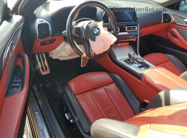 WBAFY4C58KBX29451 2019 BMW M8 Black Dashboard view