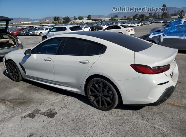 WBAGV2C04PCM45449 2023 BMW 8 SERIES White Հետևի ձախ