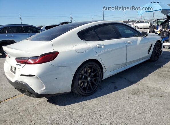 WBAGV2C04PCM45449 2023 BMW 8 SERIES White Հետևի աջ