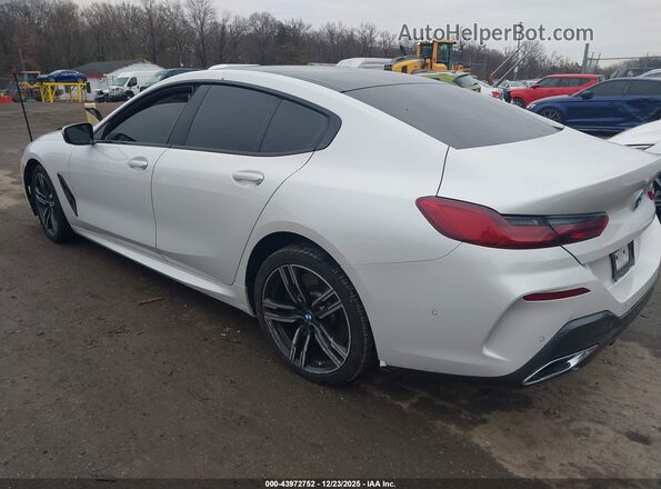 WBAGV4C08LCE03097 2020 BMW 8 SERIES Белый Задняя левая четверть