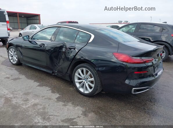 WBAGV4C09MCE95094 2021 BMW 8 SERIES Black უკანა მარცხენა