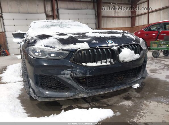 WBAGV4C09MCF63717 2021 BMW 8 SERIES Синий Вид спереди