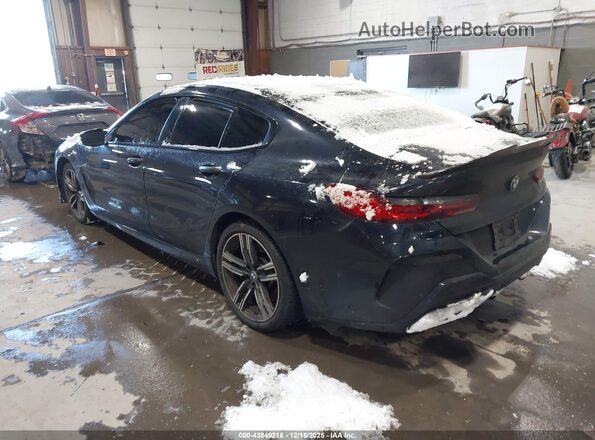 WBAGV4C09MCF63717 2021 BMW 8 SERIES Синий Задняя левая четверть