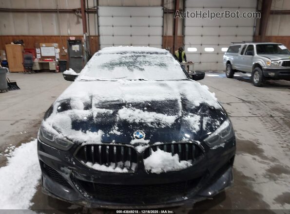 WBAGV4C09MCF63717 2021 BMW 8 SERIES Синий Вид панели приборов