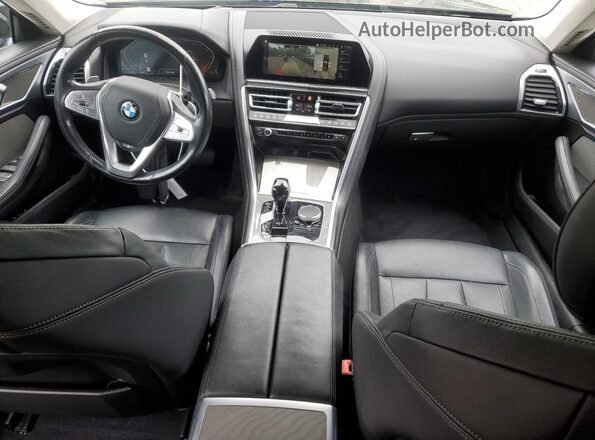 WBAGV4C0XLCE24310 2020 BMW 8 SERIES Black Vista del salpicadero