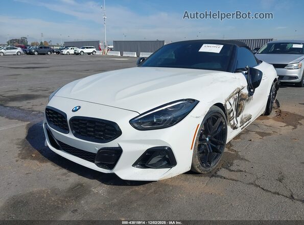 WBAHF3C01SWY44558 2025 BMW Z4 White Передня ліва чверть