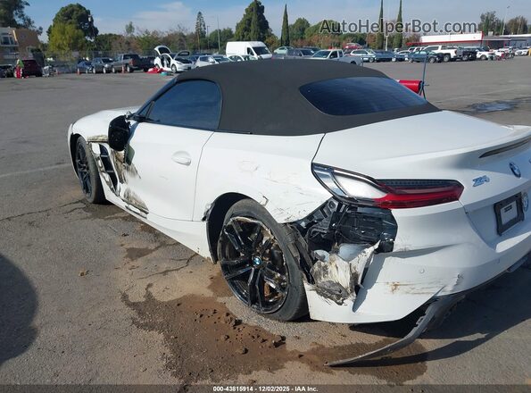 WBAHF3C01SWY44558 2025 BMW Z4 White Вид спереду