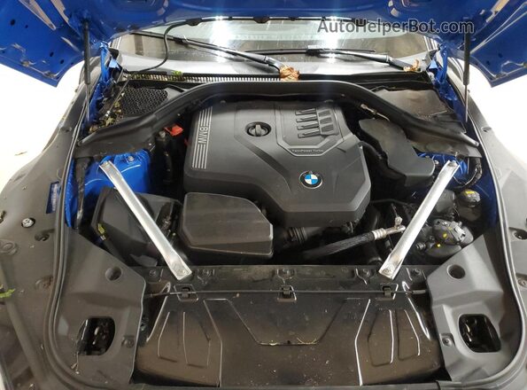 WBAHF3C04LWW68462 2020 BMW Z4 Синий Вид задней части салона
