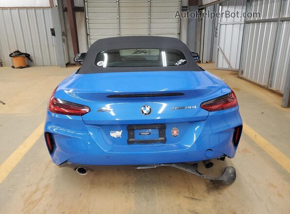WBAHF3C04LWW68462 2020 BMW Z4 Синий Вид сзади