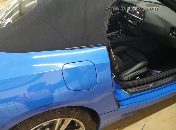 WBAHF3C04LWW68462 2020 BMW Z4 Синий Вид задних сидений