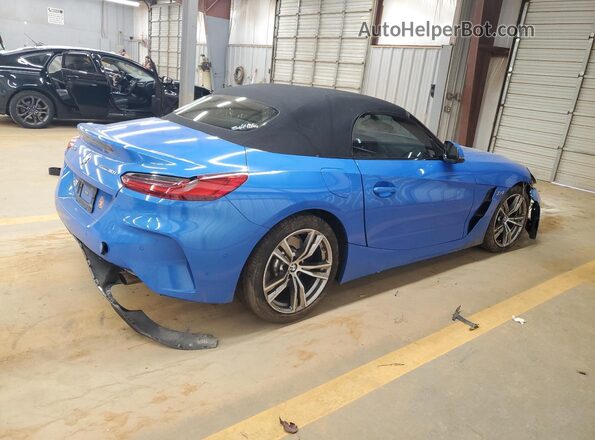 WBAHF3C04LWW68462 2020 BMW Z4 Синий Задняя правая четверть