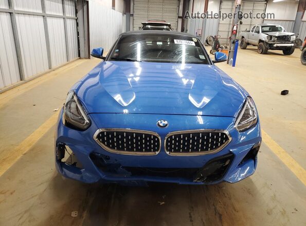 WBAHF3C04LWW68462 2020 BMW Z4 Синий Вид спереди