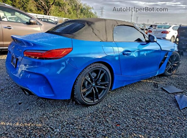 WBAHF3C08LWW57254 2020 BMW Z4 Blue უკანა მარჯვენა