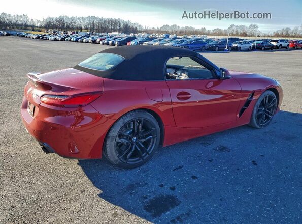 WBAHF3C53KWW25841 2019 BMW Z4 Red Trasero derecho
