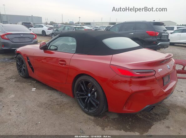 WBAHF3C55KWW30183 2019 BMW Z4 Red Задня ліва чверть