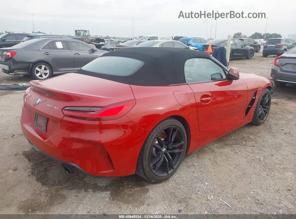 WBAHF3C55KWW30183 2019 BMW Z4 Red Задня права чверть