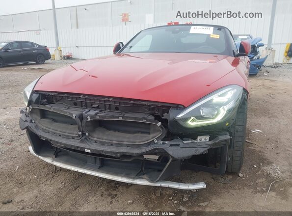 WBAHF3C55KWW30183 2019 BMW Z4 Red Вид спереду