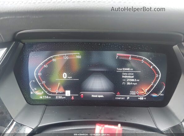 WBAHF3C55KWW30183 2019 BMW Z4 Red Вид задніх сидінь