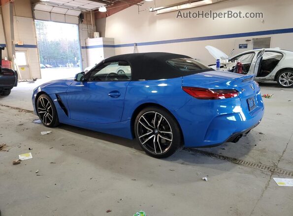 WBAHF3C5XKWW43995 2019 BMW Z4 Blue Задня ліва чверть