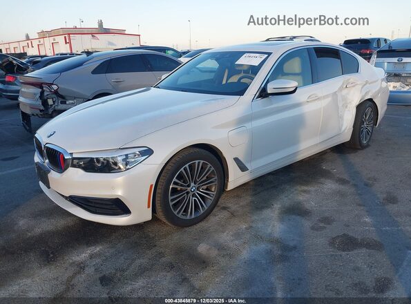 WBAJA9C01LCD41525 2020 BMW 5 SERIES White Vista tres cuartos delantera izquierda