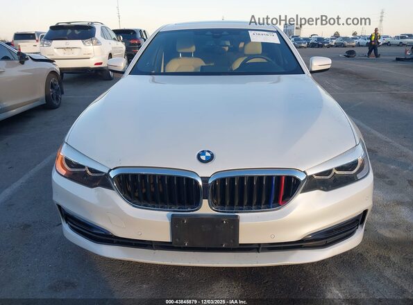 WBAJA9C01LCD41525 2020 BMW 5 SERIES White Vista del cuadro de instrumentos