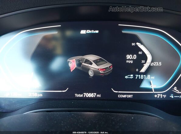 WBAJA9C01LCD41525 2020 BMW 5 SERIES White 