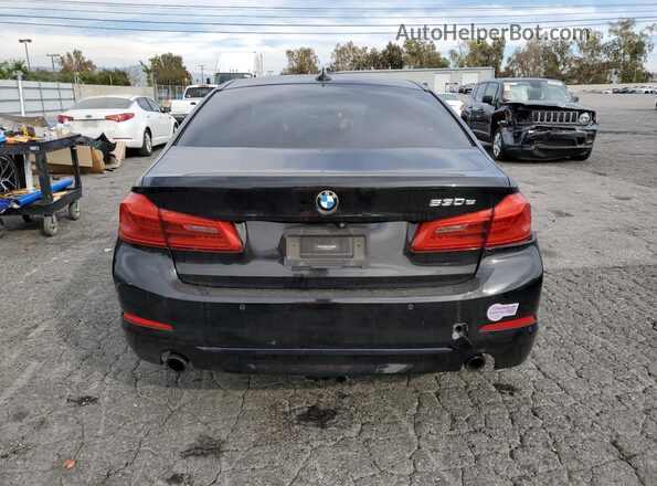WBAJA9C55KB389560 2019 BMW 5 SERIES Black უკანა ხედი