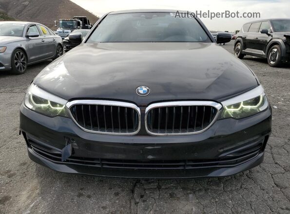 WBAJA9C55KB389560 2019 BMW 5 SERIES Black წინა ხედი