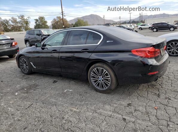 WBAJA9C55KB389560 2019 BMW 5 SERIES Black უკანა მარცხენა