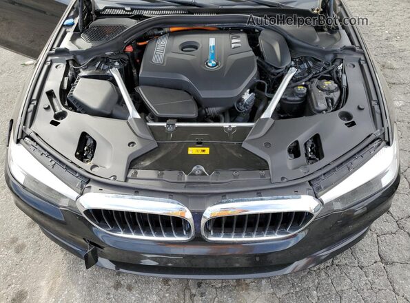 WBAJA9C55KB389560 2019 BMW 5 SERIES Black უკანა სალონის ხედი