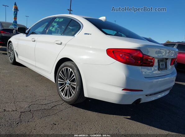 WBAJA9C58KB388709 2019 BMW 5 SERIES White Tył lewy