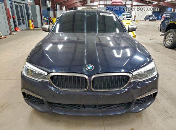 WBAJB9C55JB035386 2018 BMW M5 Blue 