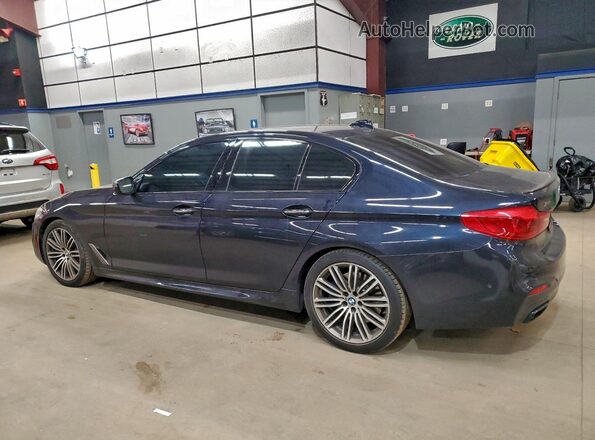 WBAJB9C55JB035386 2018 BMW M5 Blue 