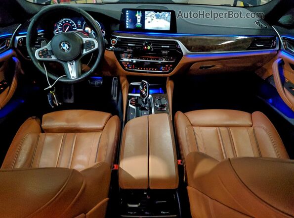 WBAJB9C55JB035386 2018 BMW M5 Blue 
