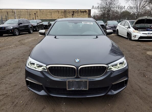 WBAJB9C58JB035401 2018 BMW M5 Charcoal Vista frontal