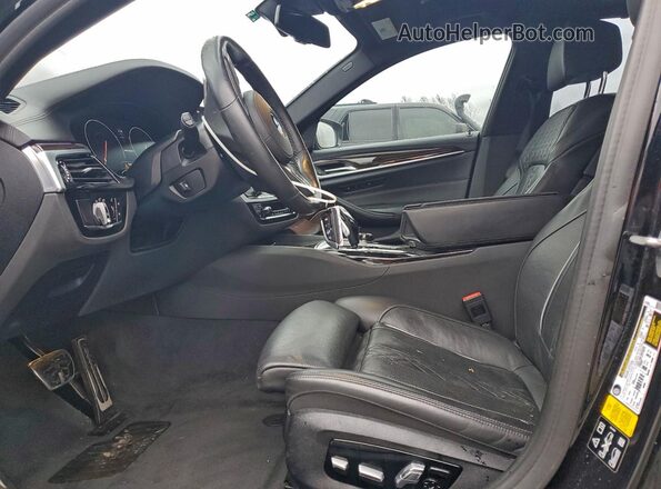 WBAJB9C58KB287666 2019 BMW M5 Blue წინა სალონის ხედი
