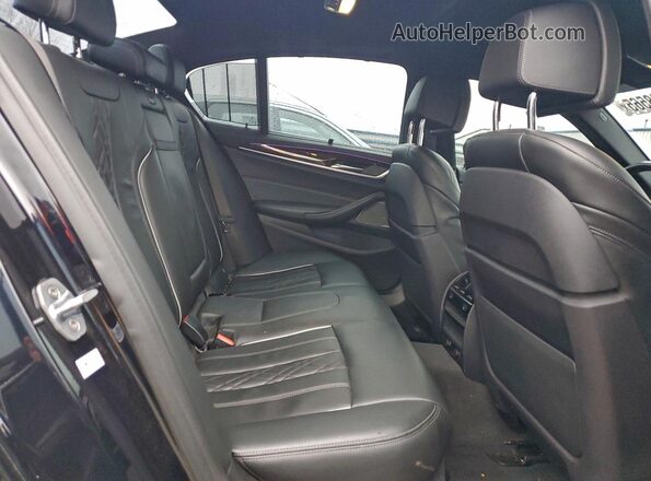 WBAJB9C58KB287666 2019 BMW M5 Blue უკანა სავარძლების ხედი