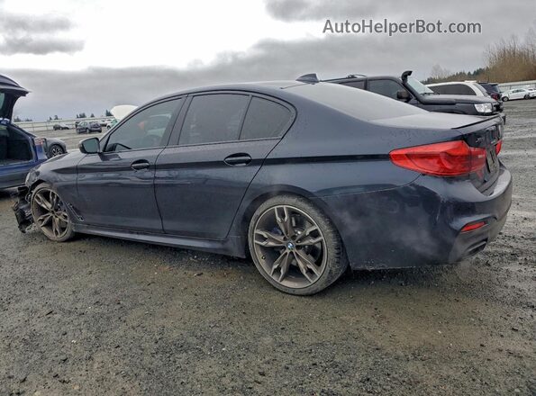 WBAJB9C58KB287666 2019 BMW M5 Blue უკანა მარცხენა