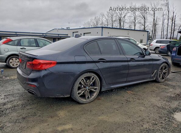 WBAJB9C58KB287666 2019 BMW M5 Blue უკანა მარჯვენა